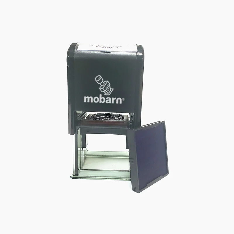 S-4242 Liquor Self-Inking Stamp – 42×42mm Square Imprint – Express Alcohol Stempel