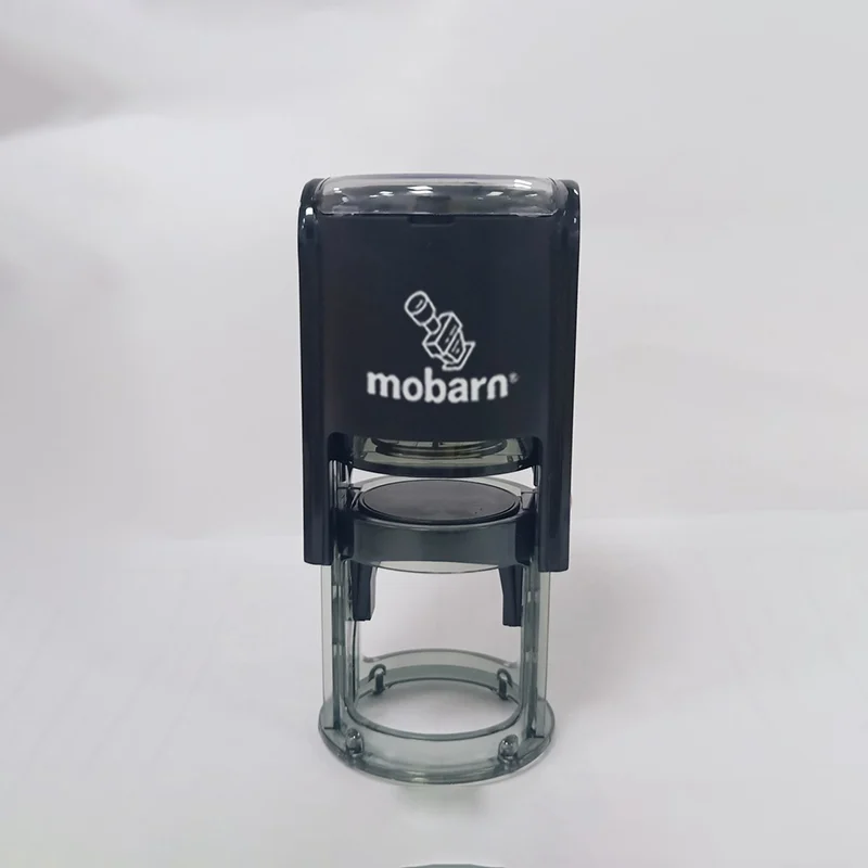 SC-25 Professional Self-Inking Fiscal Stamp – 25mm Circular Hot Stamping