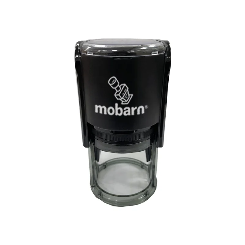 SC-40 Professional Round Self-Inking Stamp – Custom Express Stamp – Eco-Friendly