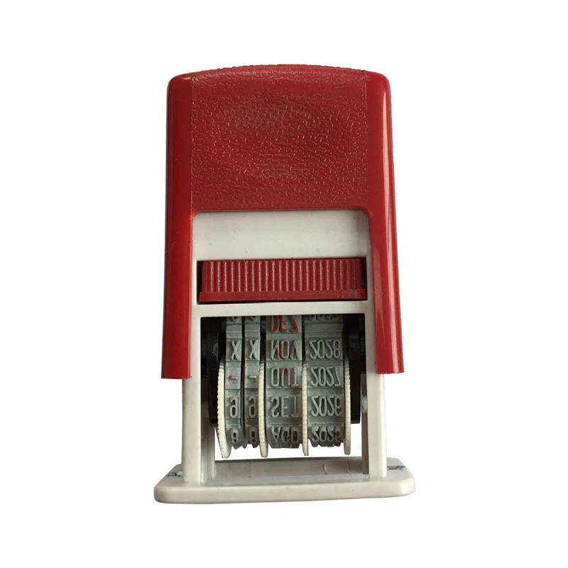 YT302A Self-Inking Office Stamp - 3 Ink Colors (Red/Blue/Black)