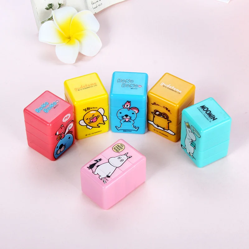Custom 3-Layer Square Toy Stamp Set