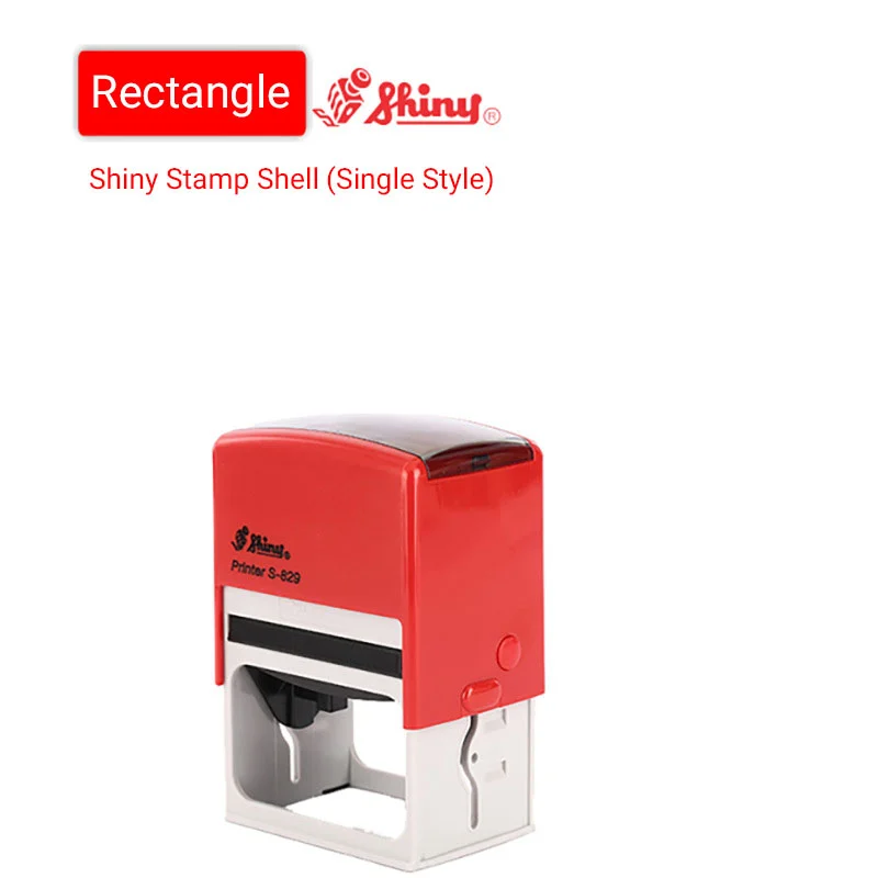 KJShinyS836 Custom Self-Inking Stamp - Personalized Logo/Address/Number Rubber…