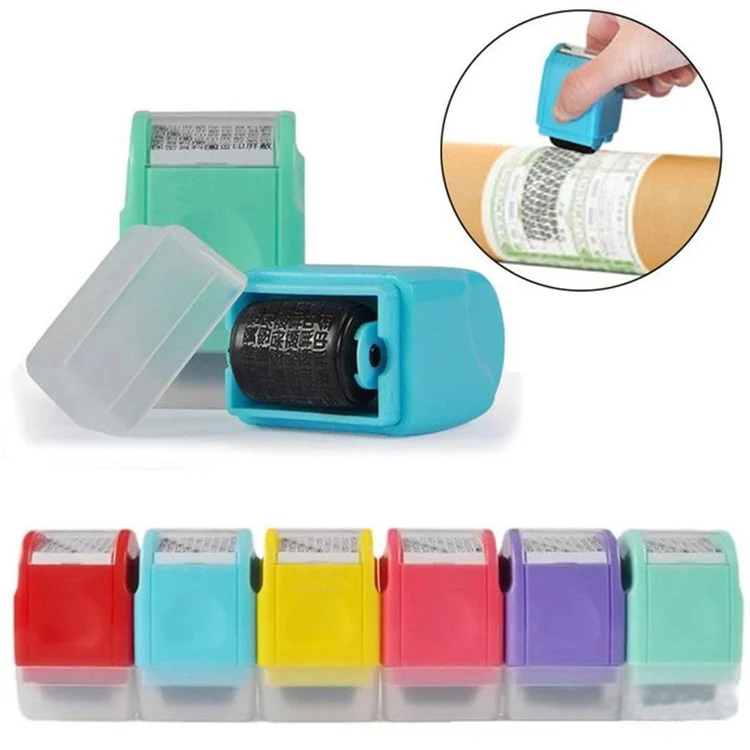 Custom Security Stamp Roller - Privacy Protection Confidential Stamp Custom