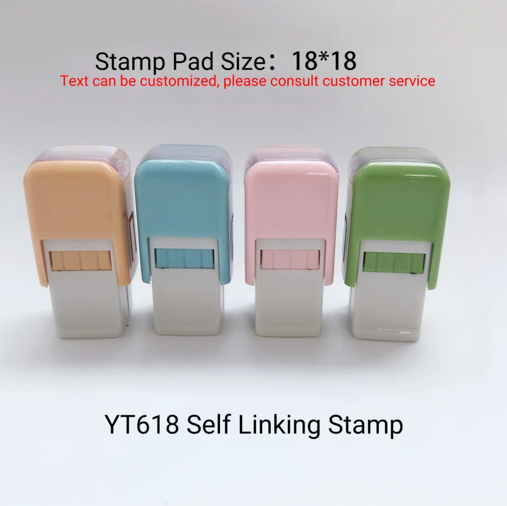 DT-0528 Adjustable Date/Time Self-Inking Stamp - Professional Rubber Date Stamp