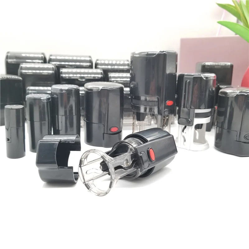 Max Circular Roller Stamp Series - 12-50mm Custom Self-Inking Stamps for…
