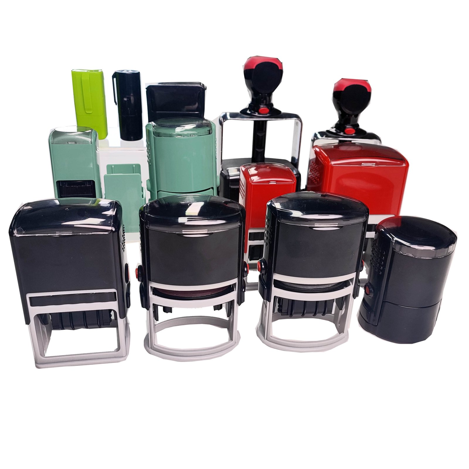 Factory Custom Roller Stamp - Automatic Self-Inking Date/Text Stamps for Office Documents, Eco-Friendly Rubber Stamps (50pcs MOQ) - Image 2