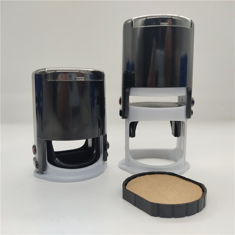 Mobarnstamp Economy Self-Inking Stamps - Budget-Friendly Rubber Stamps in 4 Shapes (Rectangle/Circle/Oval/Square)