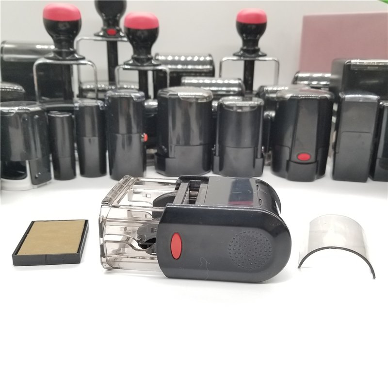 Rectangle Roller Stamp Series - Factory Custom Self-Inking Text Stamps for Office Documents, Automatic Rubber Stamps (100pcs MOQ) - Image 4