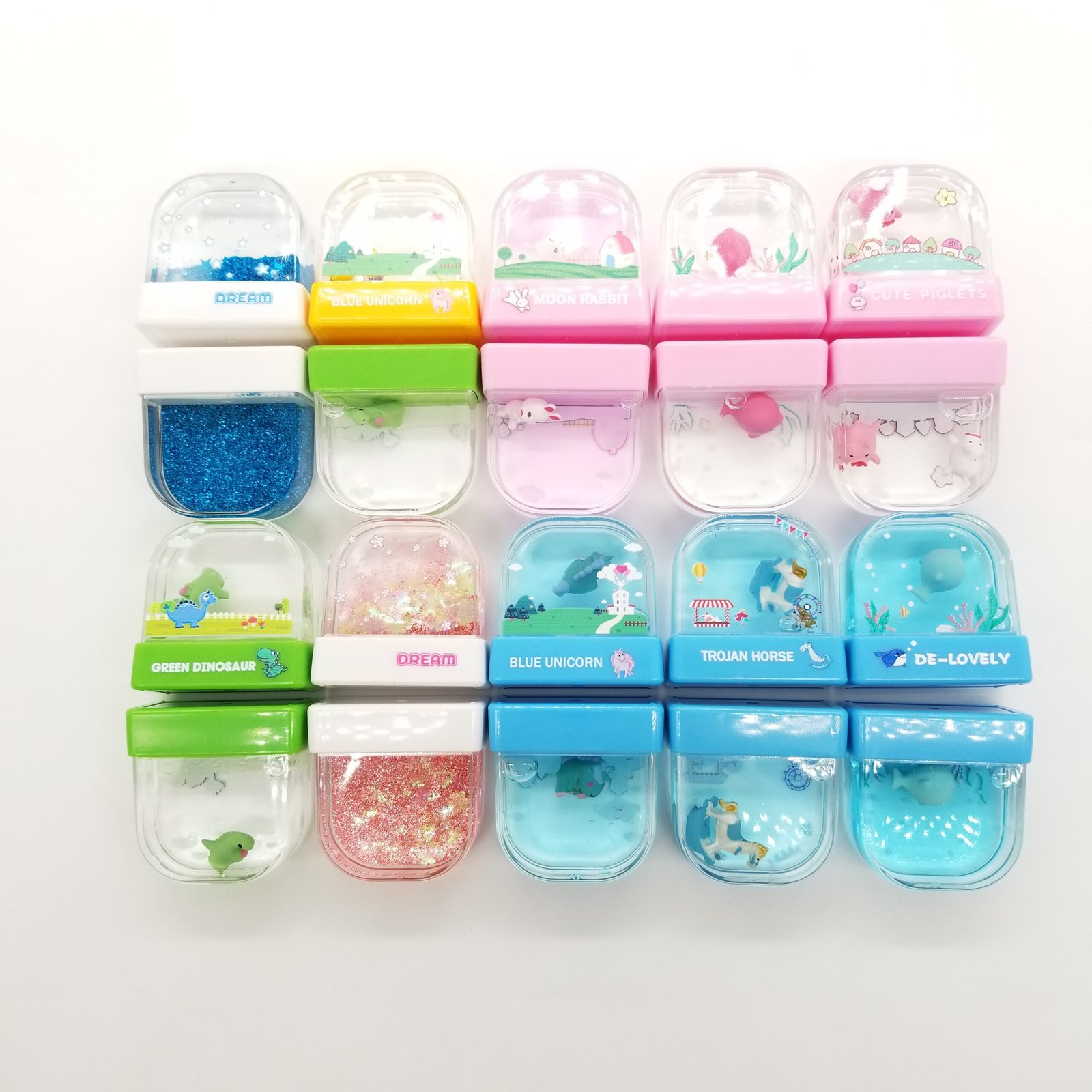 Custom Kids Fabric Water Stamp | Washable Rubber Stamp for Clothing | Cartoon Name Watermark Stamp