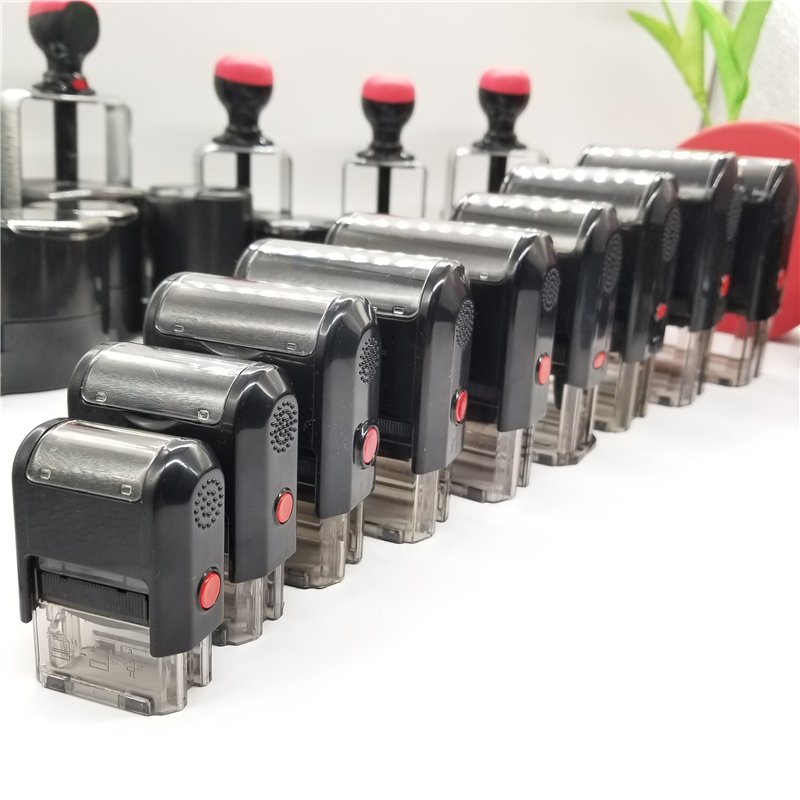 Rectangle Roller Stamp Series - Factory Custom Self-Inking Text Stamps for Office Documents, Automatic Rubber Stamps (100pcs MOQ) - Image 7