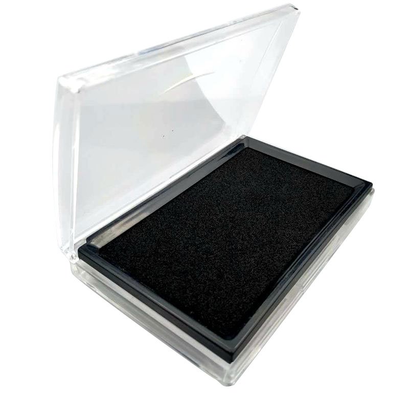 Large Black Ink Pad with Felt Cover - Professional Document Sealing Stamp | Mobarnstamp KJ2020090805 - Image 5
