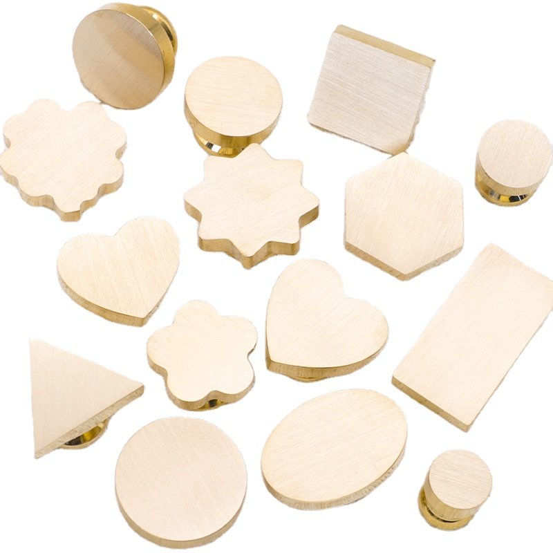 Mobarnstamp Custom Engraved Wax Seal Stamp Heads | Round & Square Copper Bases | OEM Personalization