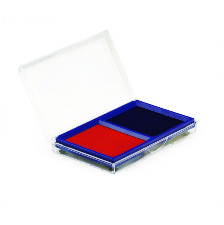 Mobarnstamp Quick-Dry Multi-Color Ink Pads | Kids DIY Craft Stamps | Custom Logo Round Stamp Supplies | Eco-Friendly