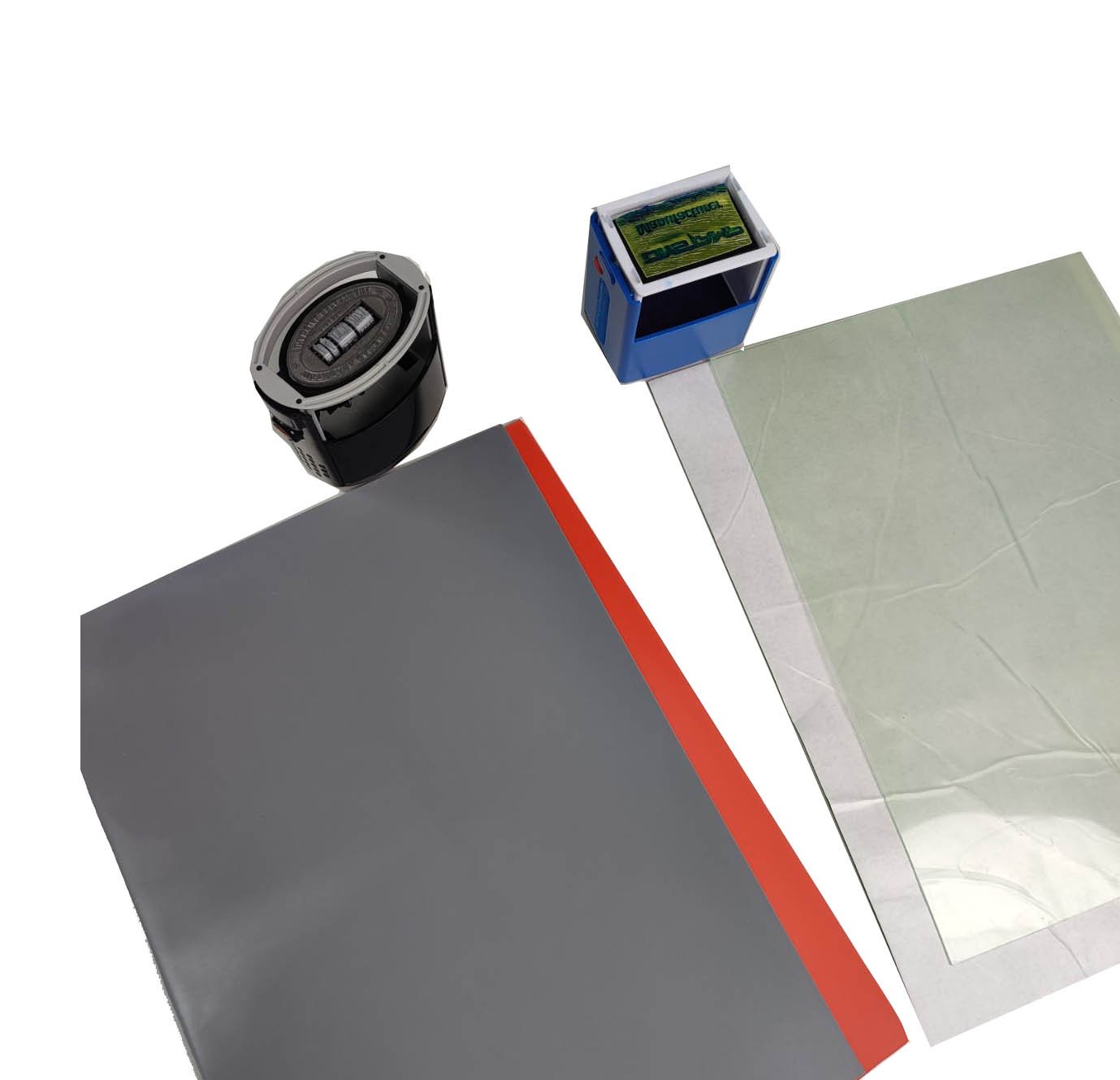 Photopolymer Flexo Printing Plate for Rubber Stamps - Laser-Engravable Polymer Plate (20×30cm) - Mobarnstamp KJ-SZDKB - Image 5