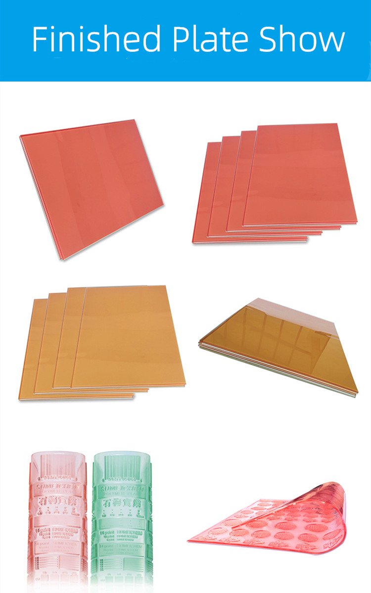 Water-Washable Photopolymer Resin for Flexo Stamp Making – Eco-Friendly Liquid Polymer (Red/Transparent) - Image 3