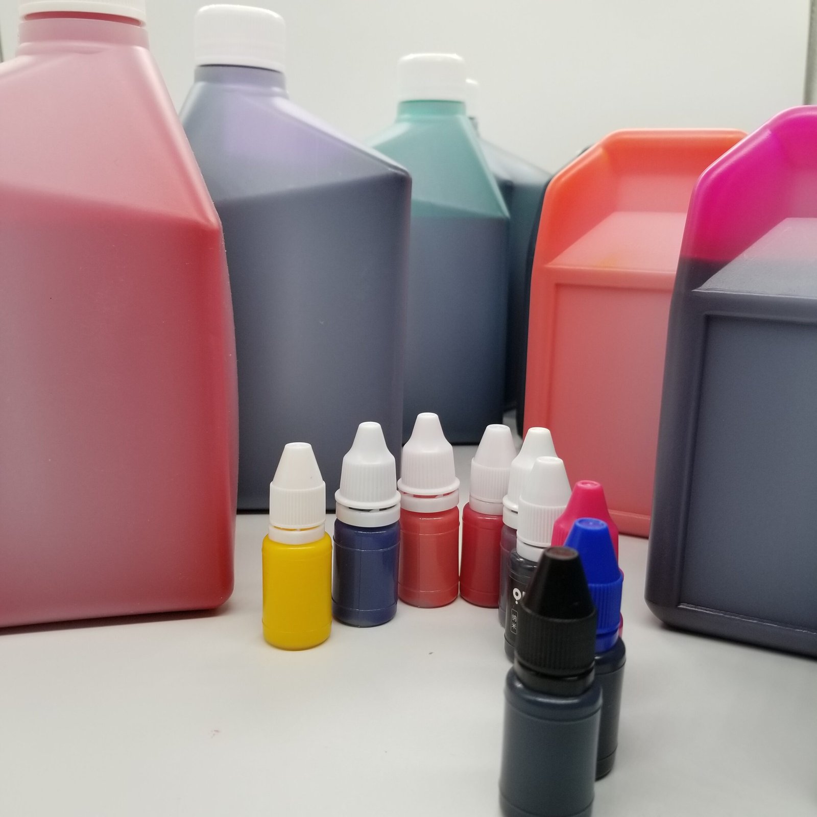 10ml/6ml Fabric Stamp Ink Refills - Glow-in-the-Dark Self-Inking Stamp Ink for Clothing & Kids Crafts - Mobarnstamp - Image 3