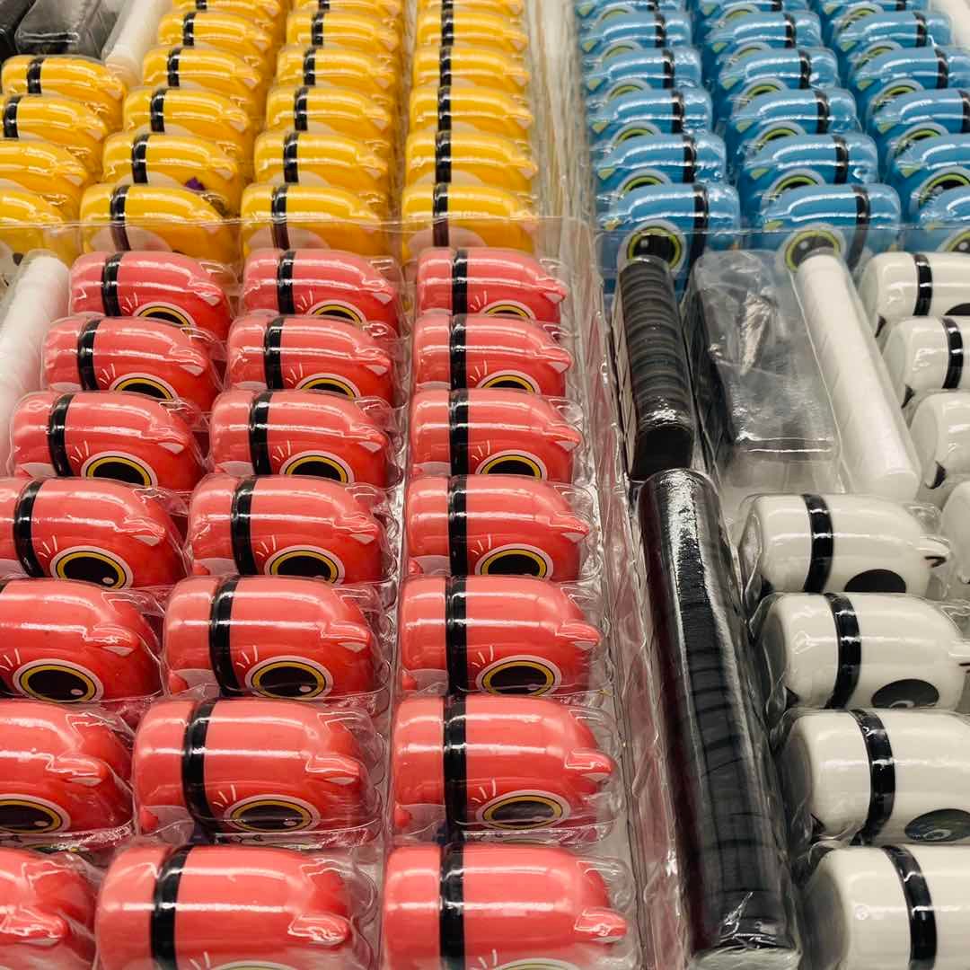 Cute Monster Fabric Stamp Set | Washable Baby Name Stamp with Glitter | Custom Cartoon Toy Stamp (MS06 Series) - Image 2