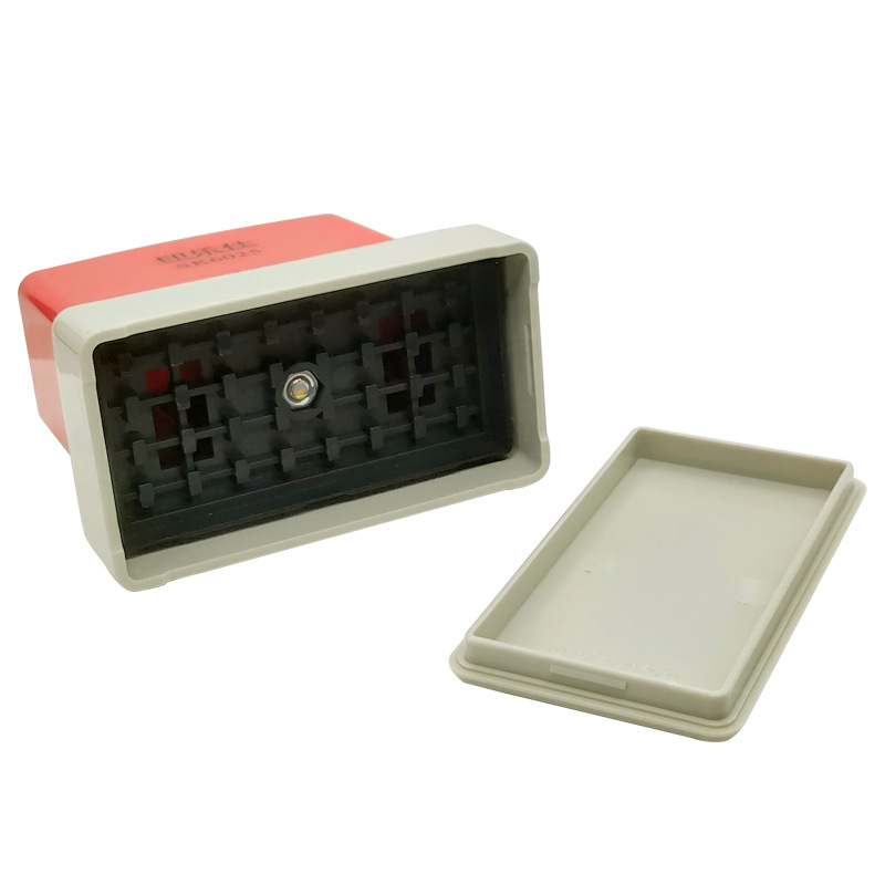 Mobarnstamp WS6025 Teacher Stamp | 60x25mm Self-Inking Double Foam Flash Seal | Pre-Inked Office Stamp with Ink Chamber | B2B Custom