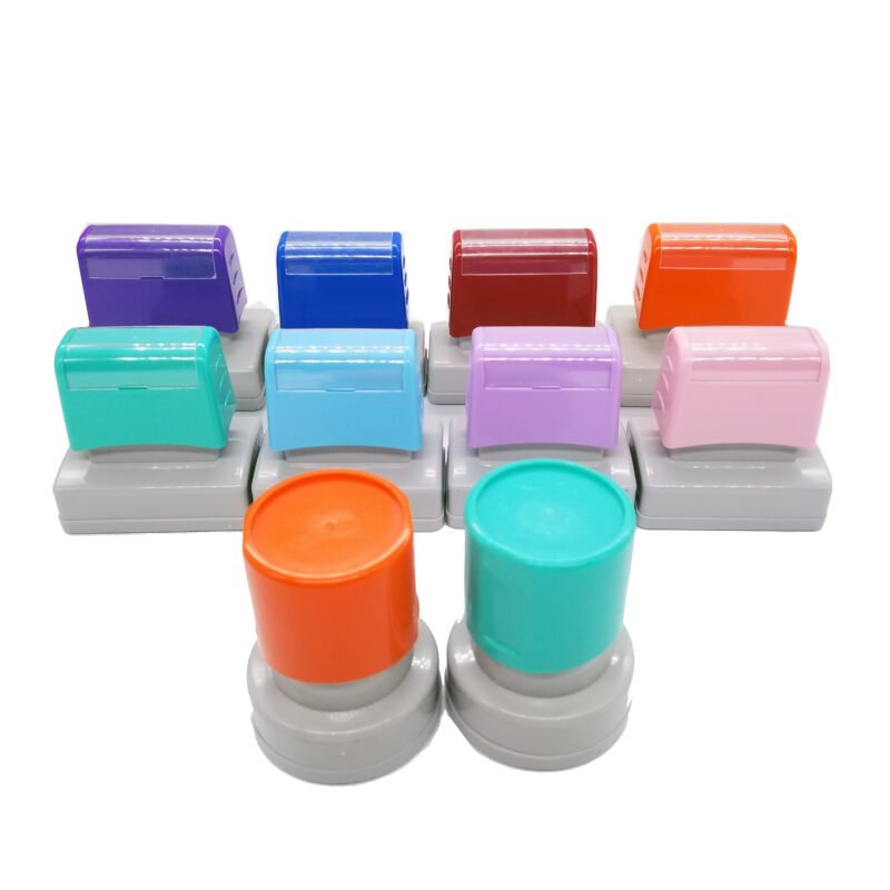 Custom CGS Series Flash Pre-Inked Stamp | Double Rubber Foam Pad | Self-Inking Photopolymer Stamp | Mobarnstamp