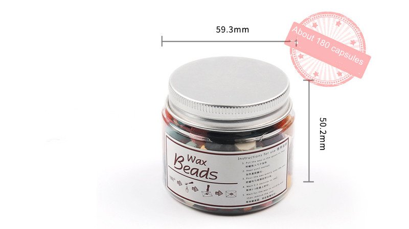 Multicolor Resin Wax Beads Kit - Bulk DIY Sealing Wax for Letters & Invitations - Image 5