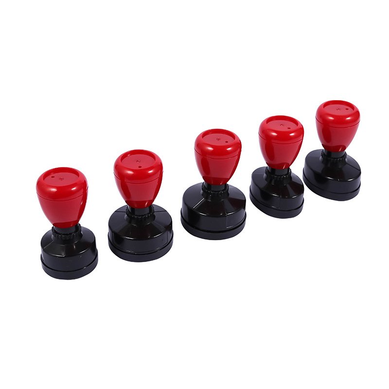 Wholesale HA Series Self-Inking Rubber Stamps - Custom Logo Office Stamps in Sky Blue, Black, Red, Gray by Mobarnstamp - Image 5