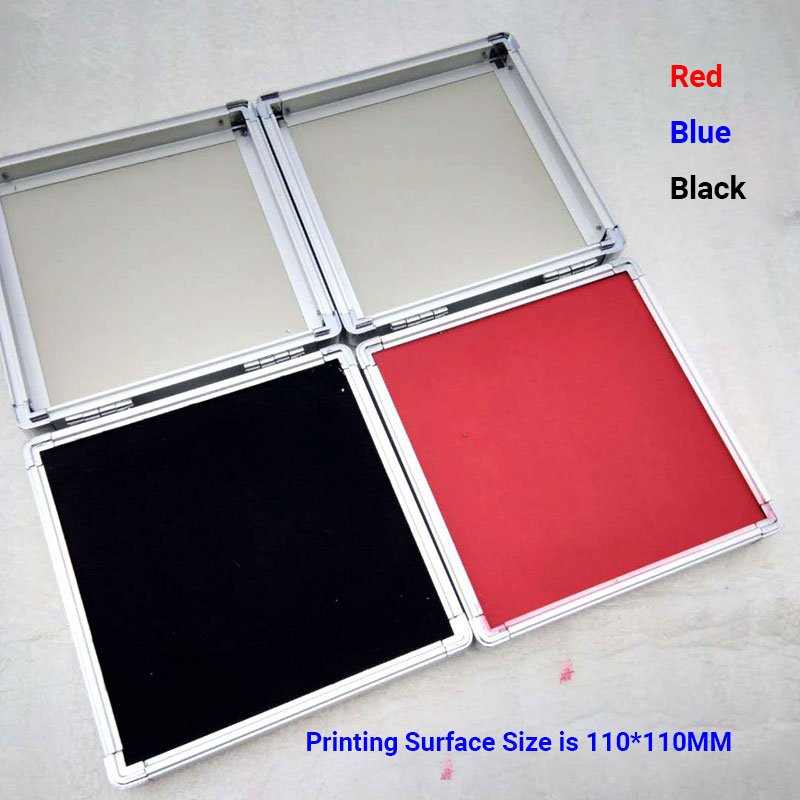 Self-Inking Stamp Pad Refill - Quick-Dry Ink Cartridge for Rubber Stamps (Black/Blue/Red) | Mobarnstamp - Image 7