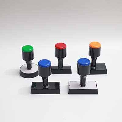 Mobarnstamp Custom Clear Polymer Stamps - Liquid-Based Rubber Seals for Professional Office Use