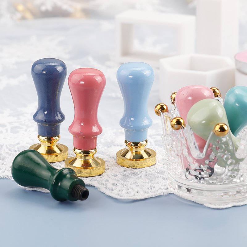 Mobarnstamp Vintage Wooden Letter Stamp Kit | Custom DIY Logo Seals for Invitations & Envelopes | Bulk Stationery Supplies - Image 6