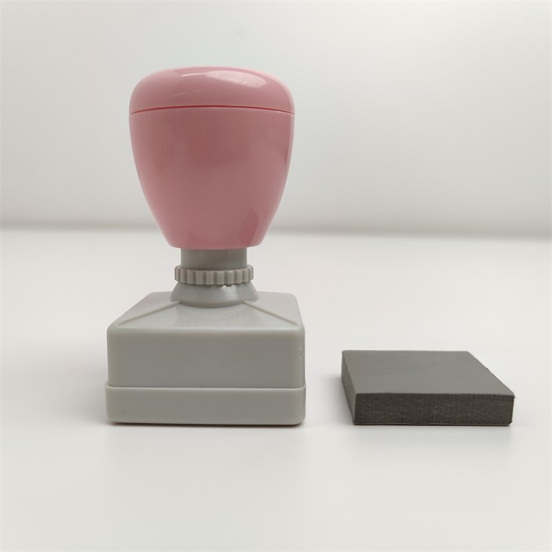 HA-Square 3030 Pastel Flash Stamp - Pre-Inked 30×30mm Square Stamp with Handle - Image 4