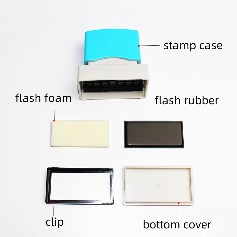 Mobarnstamp 105x80mm Jumbo Dual Foam Pre-inked Stamp | Photosensitive Teacher Office Flash Stamp | Custom Business Seal OEM - Image 6
