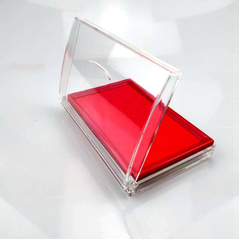 Large Black Ink Pad with Felt Cover - Professional Document Sealing Stamp | Mobarnstamp KJ2020090805 - Image 6