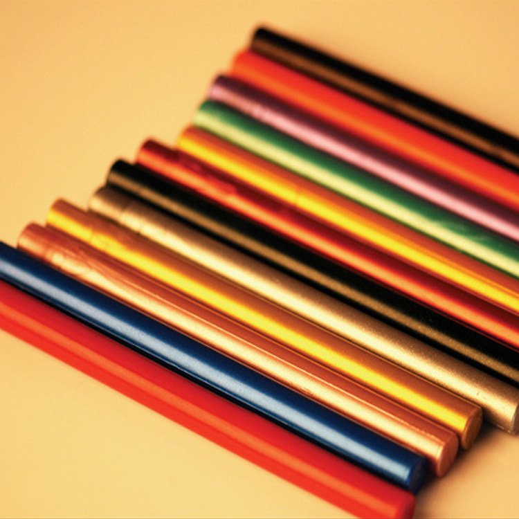 Mobarnstamp Premium Glue Gun Wax Sticks | 40-Color Sealing Kit with Silicone Molds | Wedding Sealing Beads - Image 6