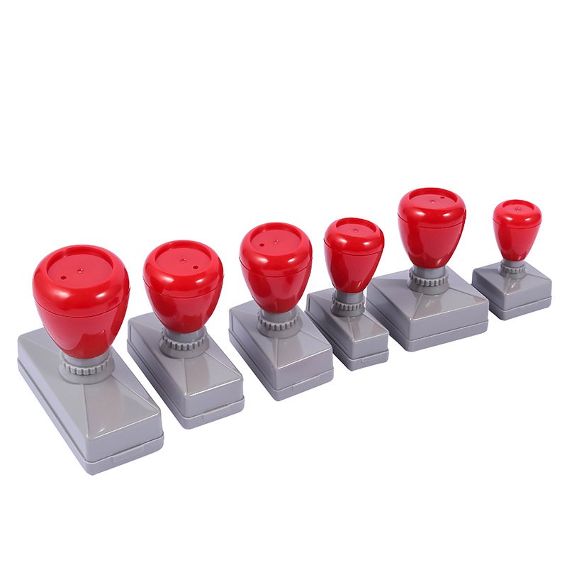 Wholesale HA Series Self-Inking Rubber Stamps - Custom Logo Office Stamps in Sky Blue, Black, Red, Gray by Mobarnstamp - Image 6