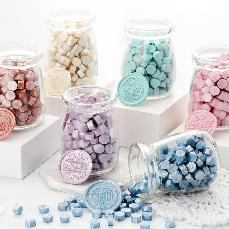 Mobarnstamp Factory Direct Round Sealing Wax Beads | 90g Bulk Octagon Wax Pellets | Wholesale Stamp Supplies - Image 7