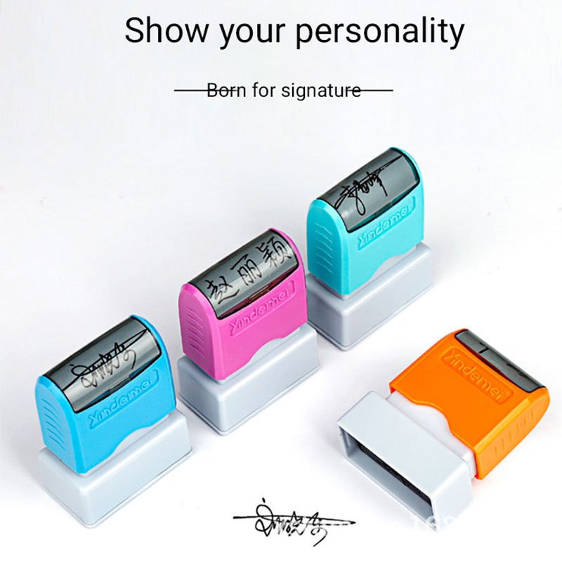 33x13mm Rectangular Multi-Color Stamp Holder with Rubber Pad for Photosensitive Flash Seals - Mobarnstamp Mounting Kit - Image 5