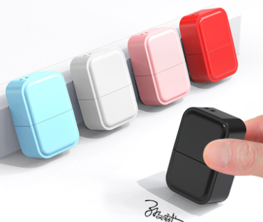 Waterproof Name Stamp for Baby Clothes - Custom Flash Stamp with Paint Ink (5 Colors) - Mobarn Baby Series