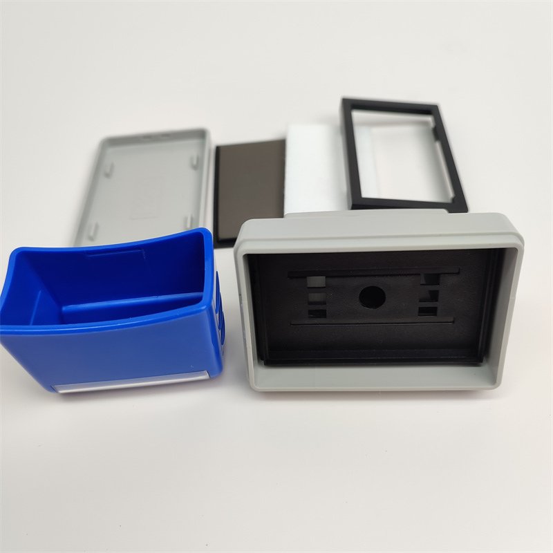 Pre-Inked Dual Foam Teacher Stamp - 27x67mm Rectangular Blank Flash Stamp (AUS-2767 Series) - Image 5