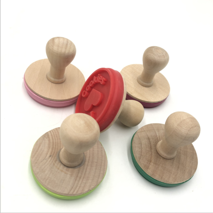 Christmas Cookie Stamp Set - Custom Bakery Wooden Stamps for DIY Baking & Crafts - Mobarnstamp - Image 3