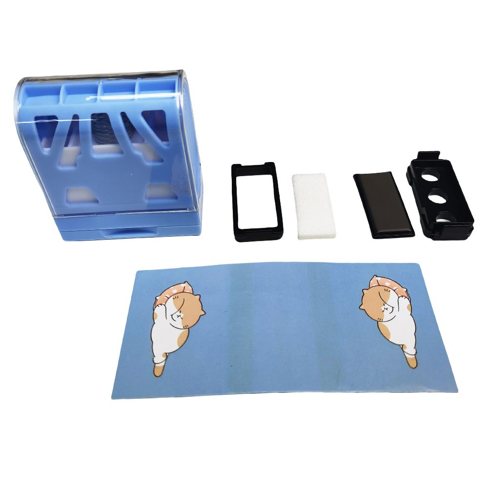 Custom Cartoon Fabric Stamp Set - 38x14mm Washable Keychain Stamp for Kids | Mobarn N1 FunStamp Series - Image 4