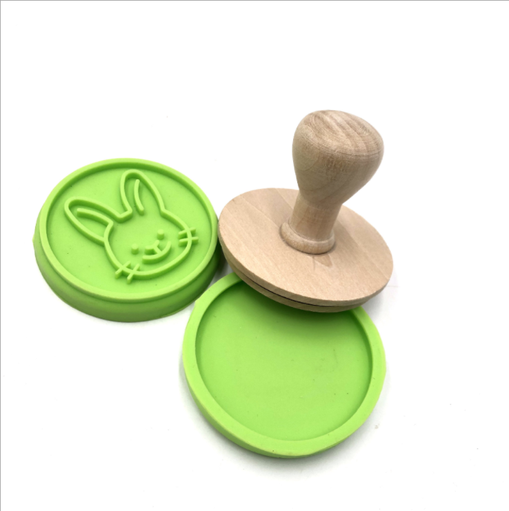 Christmas Cookie Stamp Set - Custom Bakery Wooden Stamps for DIY Baking & Crafts - Mobarnstamp - Image 4