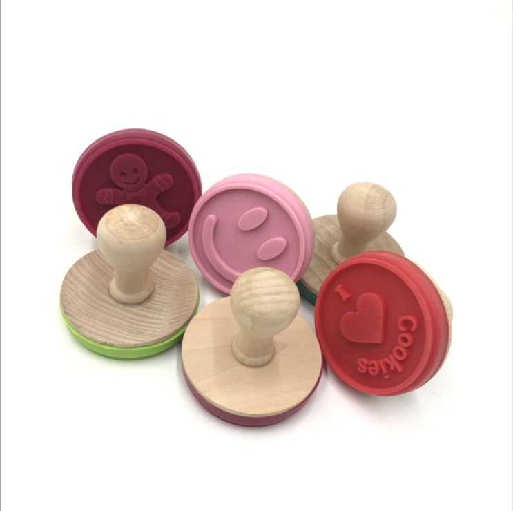 Christmas Cookie Stamp Set - Custom Bakery Wooden Stamps for DIY Baking & Crafts - Mobarnstamp - Image 6