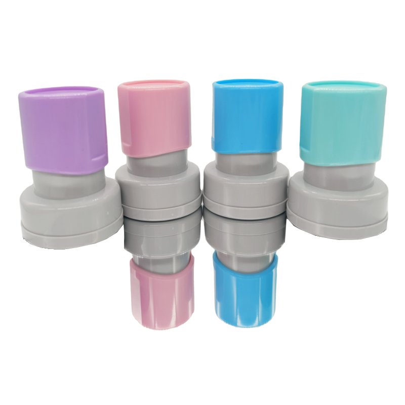 F-Series Pre-Inked Flash Stamp - Custom Construction/Office Rubber Stamp (35mm Round) - ABS Plastic