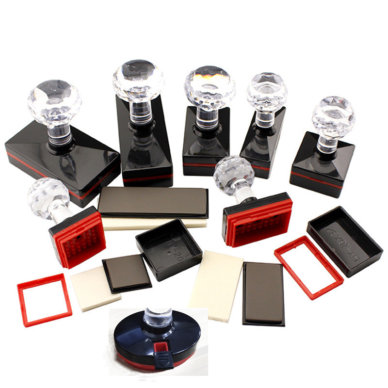 4mm Dual-Foam Flash Stamp with Ink Hole - Professional Office Stamp (Multiple Sizes/Shapes) - Mobarn DH Series - Image 6