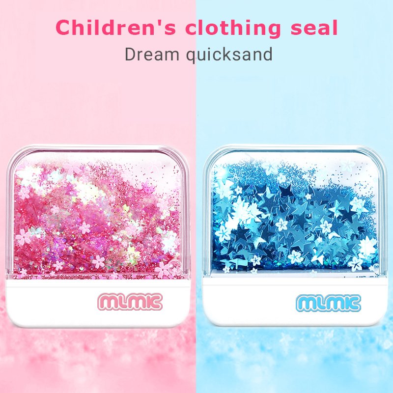 Floating Square Name Stamp Set - Waterproof Fabric Stamp for Kids | Mobarn FS-2023 AquaStamp Series - Image 7