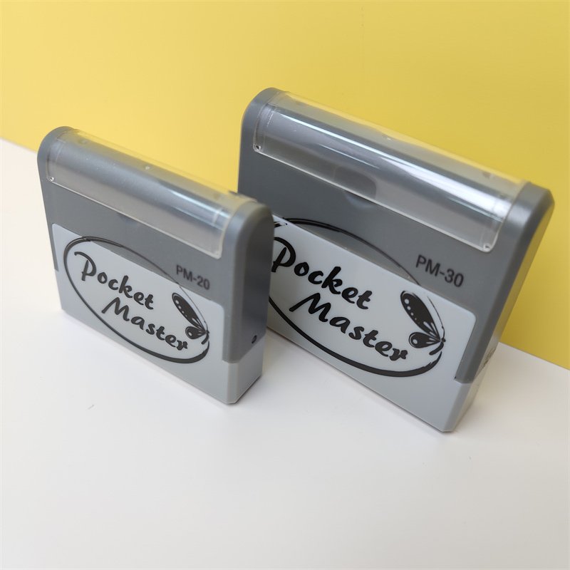 Professional Notary Signature Stamp - Dual-Foam Pre-Inked Flash Stamp with Custom Name (KJ-KDYZBZ) - Mobarn Official Series