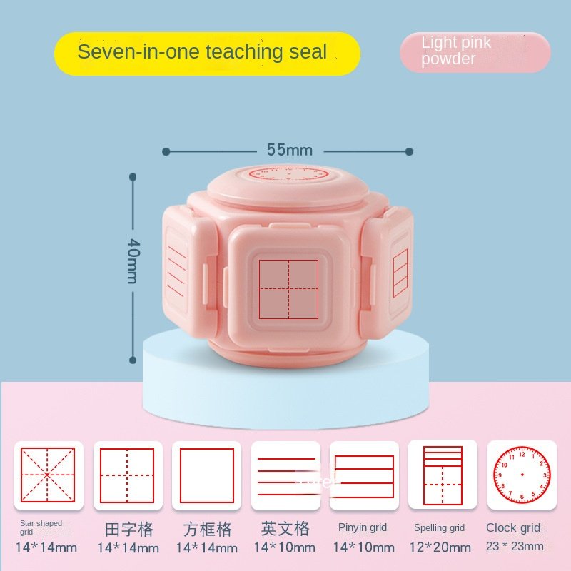 7-in-1 Teacher's Reward Stamp Set - Multi-Functional Flash Stamp | Mobarn T7-330 EduMark Pro - Image 4