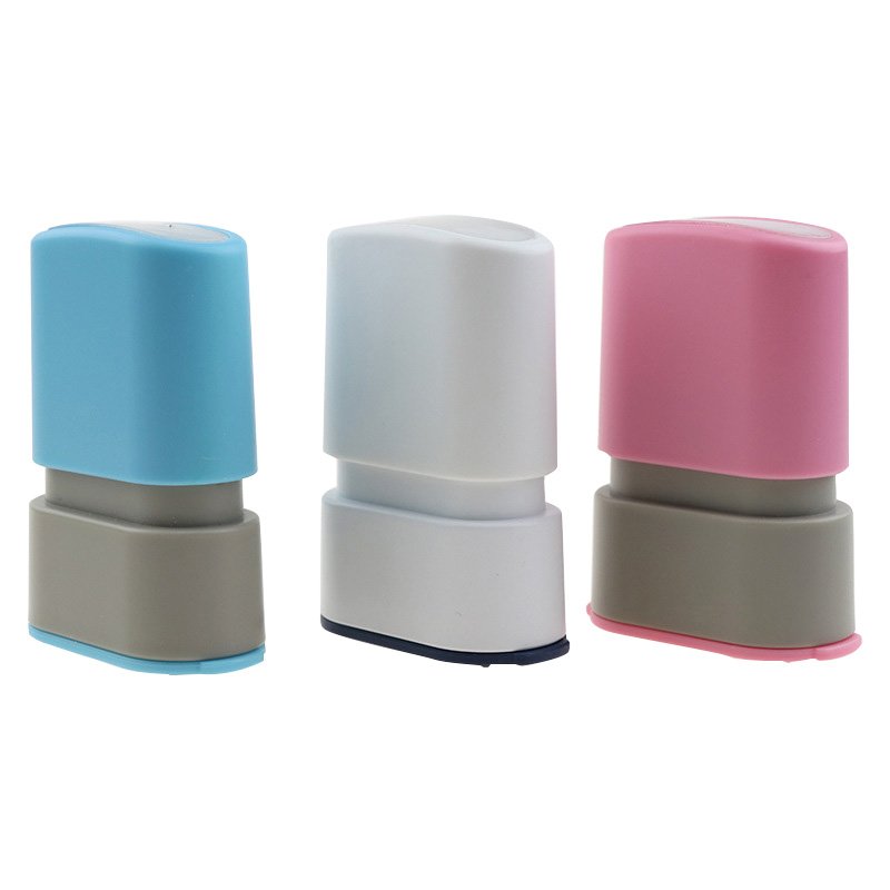 Custom Name Rubber Stamp Set - 33x13mm Teacher/Student Signature Stamp | Mobarn NS-011 EduSign Series